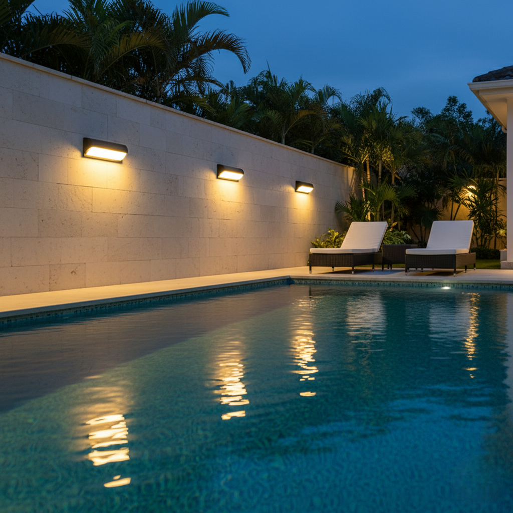 Modern Outdoor Wall Light - Waterproof LED Outdoor Wall Lantern for Garden & Porch