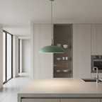 Haft Pendant Light - Scandinavian Kitchen Pendant Lighting with Wood & Iron