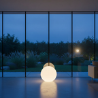 SphereGlow | Stylish Eco-Friendly Modern Ball Lamp with 16 Color Options