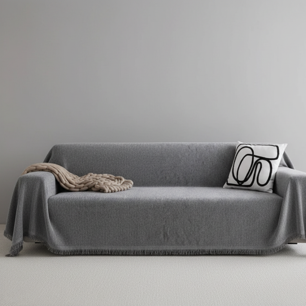Chic Living - Modern Pet-Friendly Couch Cover with Water-Resistant Finish
