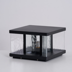 Modern Outdoor Pillar Light - Waterproof Aluminum Pillar Lamp for Pathways