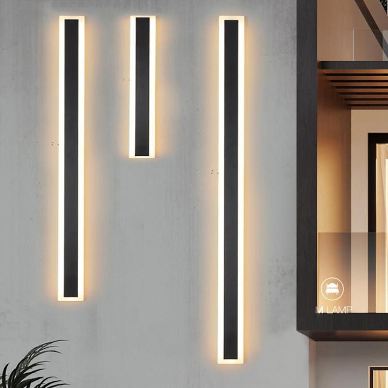 Vynn Linear Outdoor Wall Lamp