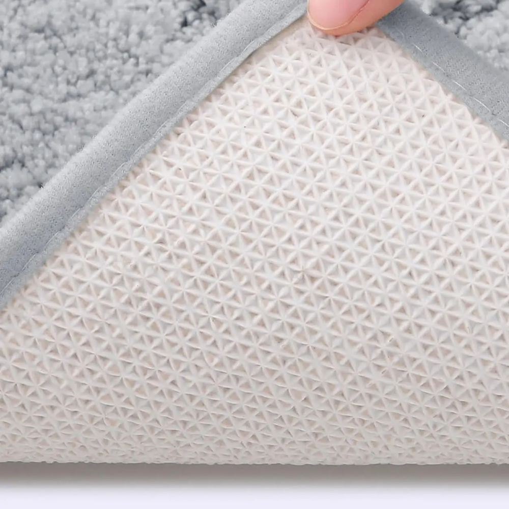 CloudStep Non-Slip Microfiber Bath Mat | Ultra-Absorbent Bathroom Rug for Modern Decor