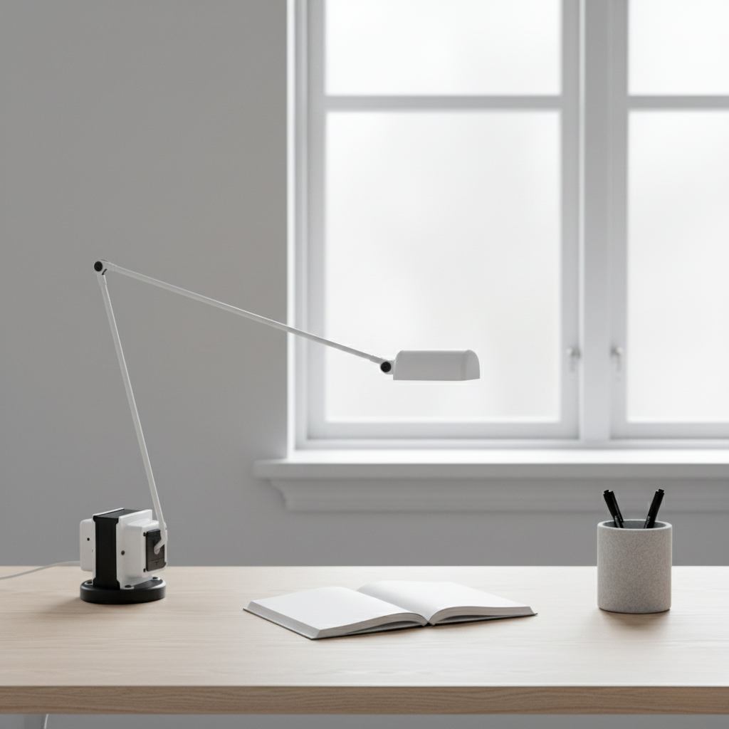 PivotLamp | Minimalist Modern LED Desk Lamp with Adjustable Arm