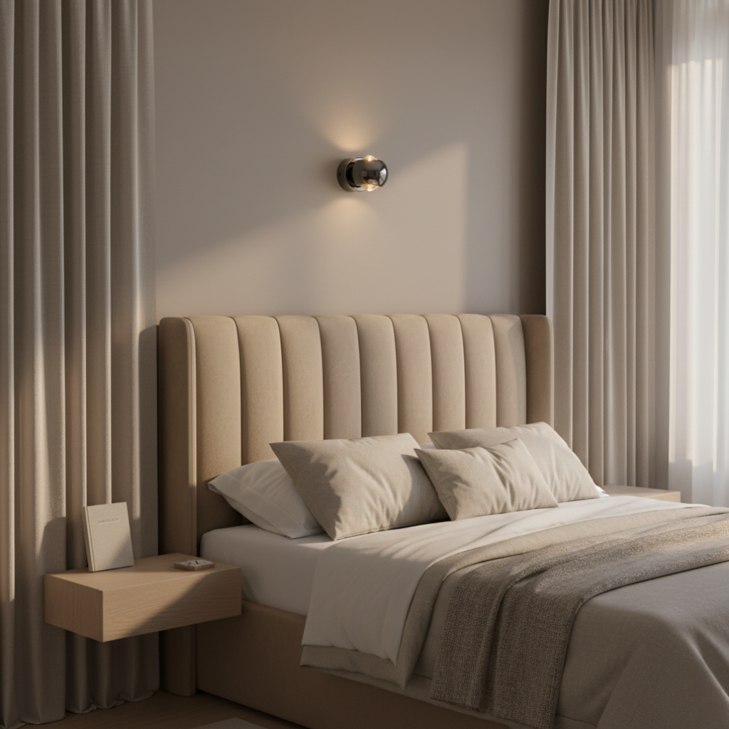 Diabolo Wall Light - Sculptural Hourglass Sconce with Dual Beam Illumination