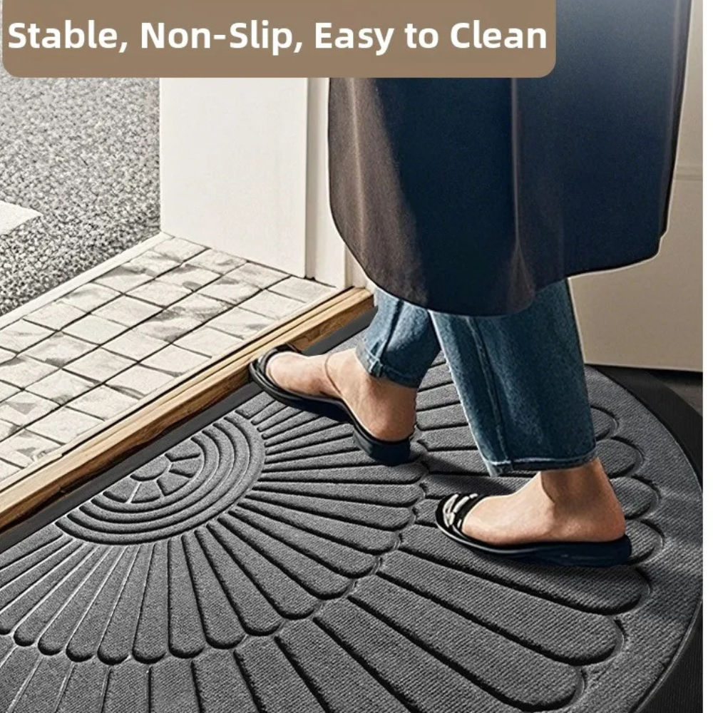 Stepra - Modern Non-Slip Outdoor Welcome Doormat for Front Door or Entryway