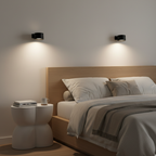 Pivot Easy-Stick - 360° Wireless Wall Sconce, Cordless LED, Battery Powered, USB Rechargeable