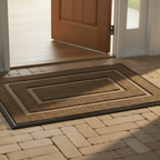 TerraMat - Non-Slip Curved Thread  Outdoor Doormat for Entryways & Patios