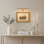 GalleryGlow | Elegant Wireless Wall Light Adjustable LED for Artwork Display