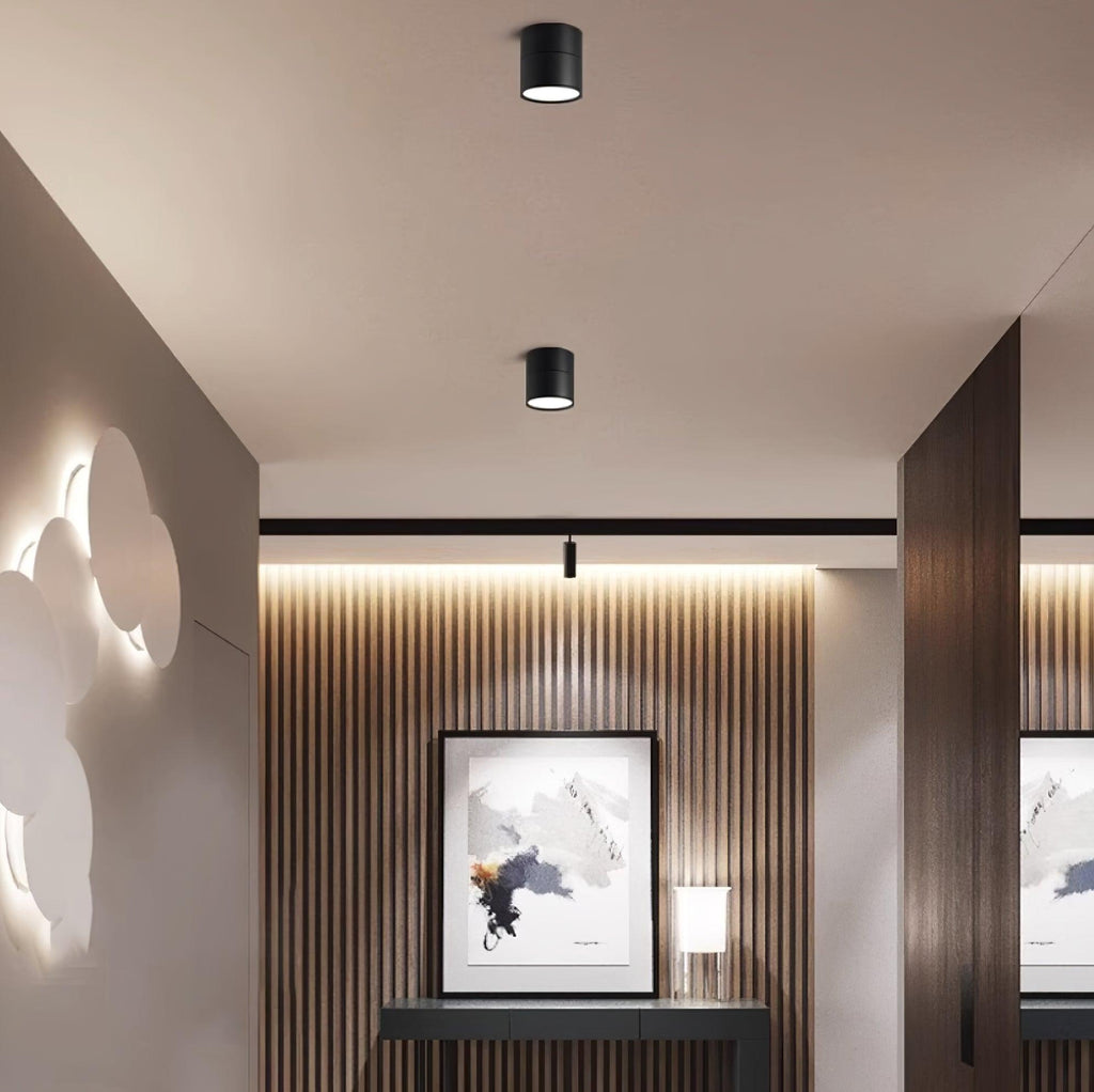 Sleek Adjustable LED Spotlight Ceiling Light for Modern Interiors
