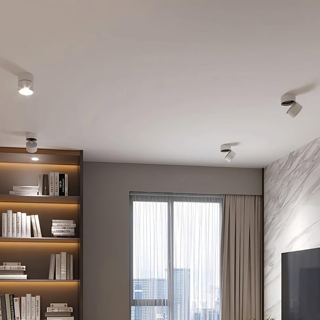 Sleek Adjustable LED Spotlight Ceiling Light for Modern Interiors