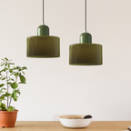 Bauhaus Glass Pendant Light - Modern Kitchen Pendant Lighting Fixture