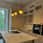 Bauhaus Glass Pendant Light - Modern Kitchen Pendant Lighting Fixture