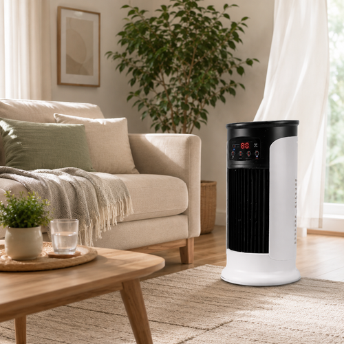 Cooling Portable Air Conditioner Energy Efficient Compact Evaporative Cooling