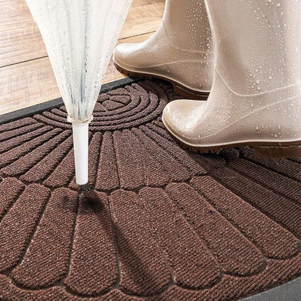 Stepra - Modern Non-Slip Outdoor Welcome Doormat for Front Door or Entryway