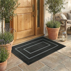 TerraMat - Non-Slip Curved Thread  Outdoor Doormat for Entryways & Patios