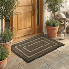 TerraMat - Non-Slip Curved Thread  Outdoor Doormat for Entryways & Patios
