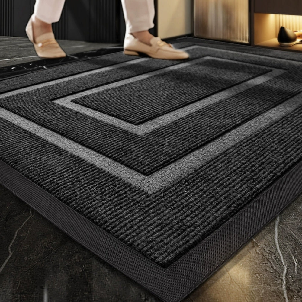 TerraMat - Non-Slip Curved Thread  Outdoor Doormat for Entryways & Patios