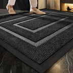 TerraMat - Non-Slip Curved Thread  Outdoor Doormat for Entryways & Patios