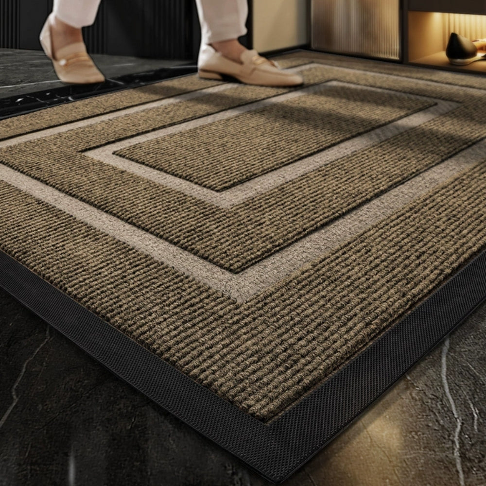 TerraMat - Non-Slip Curved Thread  Outdoor Doormat for Entryways & Patios