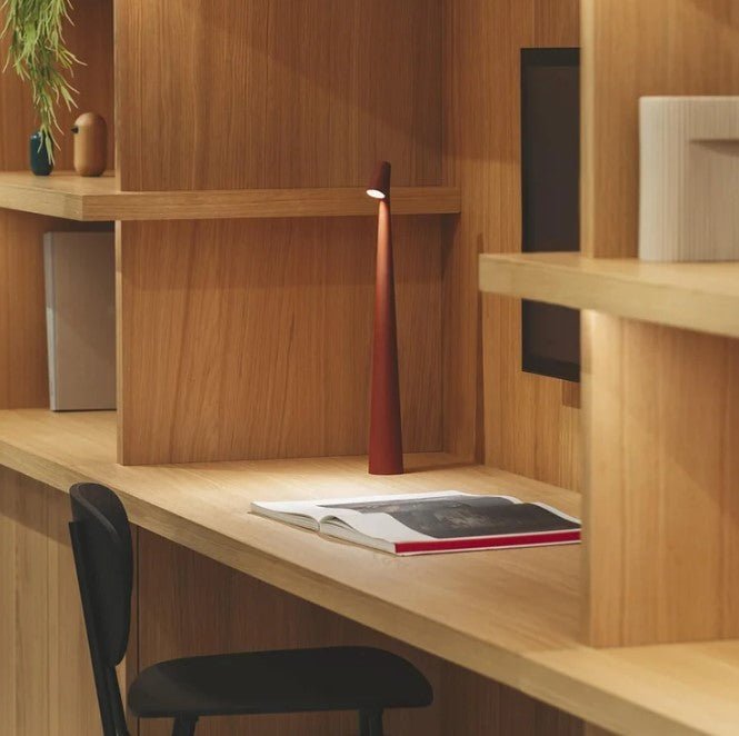 Wireless LED Table Lamp with Touch Dimming Function