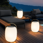Elegant Solar Outdoor LED Lamp for Garden & Terrace Use