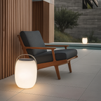 Elegant Solar Outdoor LED Lamp for Garden & Terrace Use
