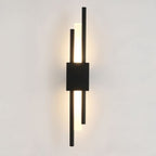 Elegant Black and Gold Wall Sconce Lighting Fixture
