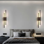 Elegant Black and Gold Wall Sconce Lighting Fixture