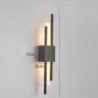 Elegant Black and Gold Wall Sconce Lighting Fixture