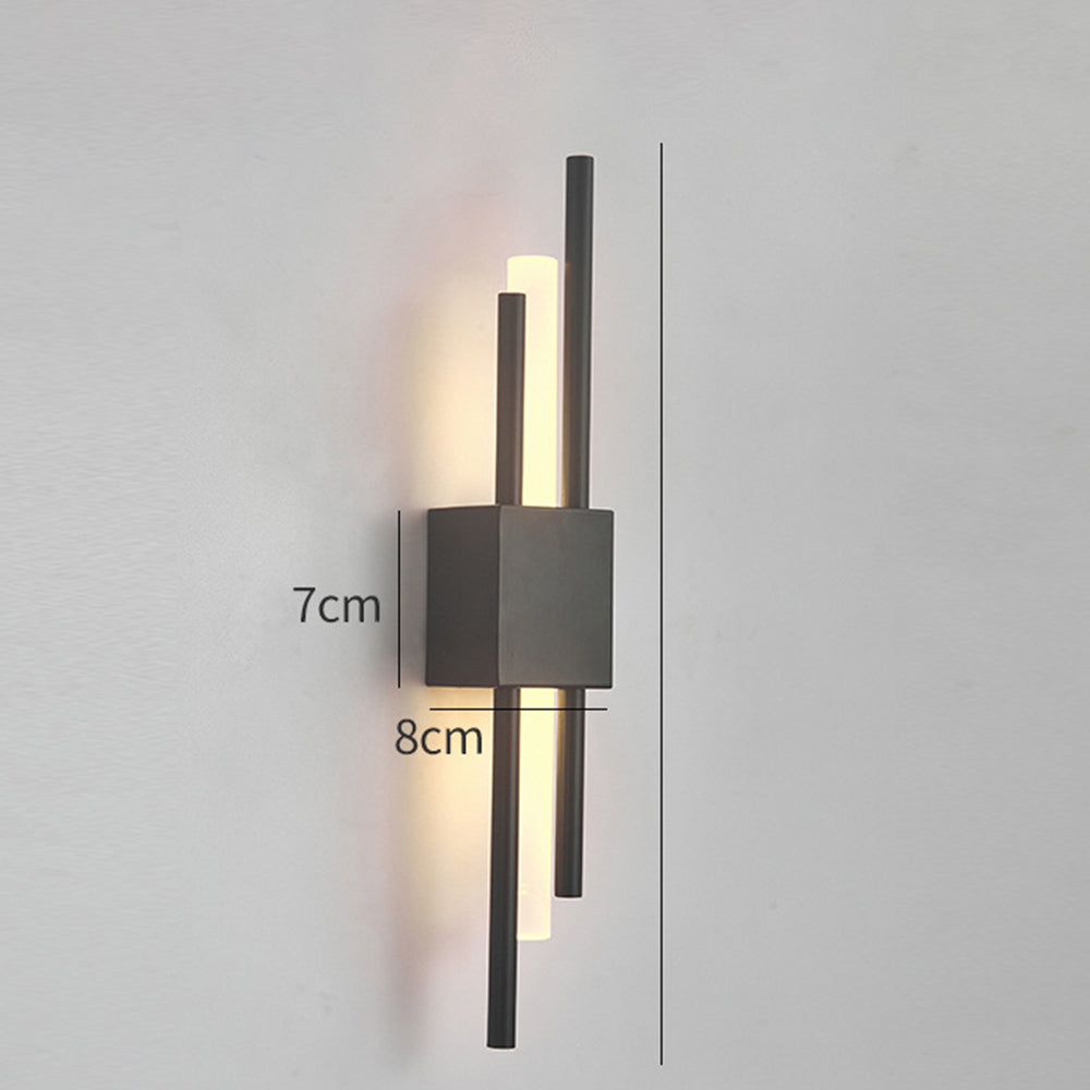 Elegant Black and Gold Wall Sconce Lighting Fixture