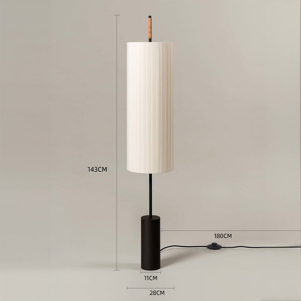 Elegant Japanese Style Modern Floor Lamp for Living Room Lighting