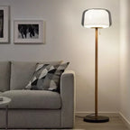 Glasstique | Chic Modern Glass Floor Lamp for Living Room Ambiance