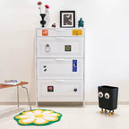 Modern Minimalist 3-Tier Steel Shoe Rack - Stylish Shoe Storage Organizer