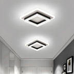 Modern Square Flush Mount Ceiling Light - Energy-Efficient LED Illumination
