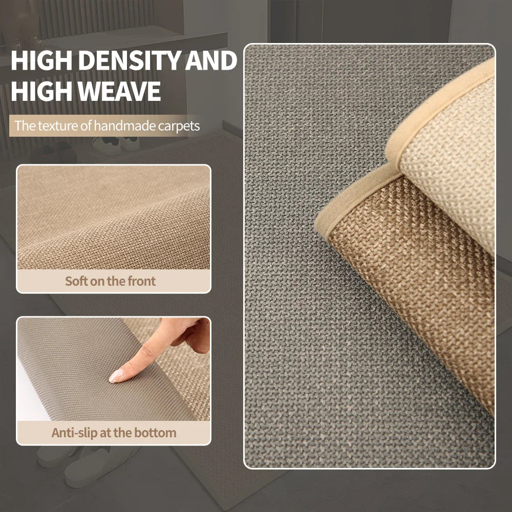 Premium Non-Slip Bathroom Rug | Washable Absorbent Bath Mat for Bathroom Floors