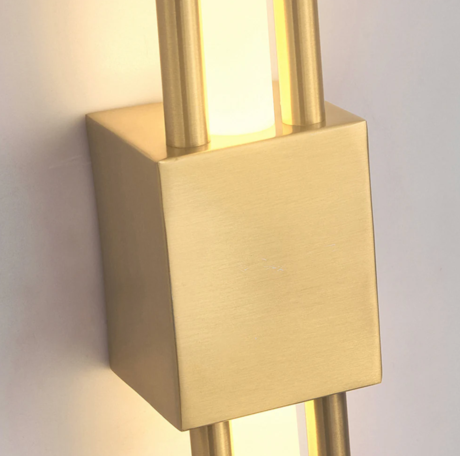 Elegant Black and Gold Wall Sconce Lighting Fixture