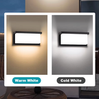 Modern Outdoor Wall Light - Waterproof LED Outdoor Wall Lantern for Garden & Porch