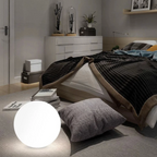 SphereGlow | Stylish Eco-Friendly Modern Ball Lamp with 16 Color Options