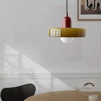 Bauhaus-Inspired Glass Pendant Light – Modern Kitchen Pendant Lighting for Island