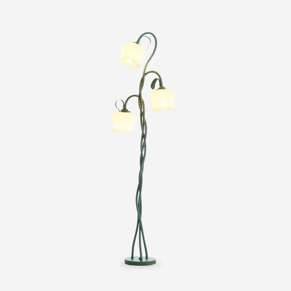 Twist Tulip - Modern Floor Lamp with Customizable Design for Living Room