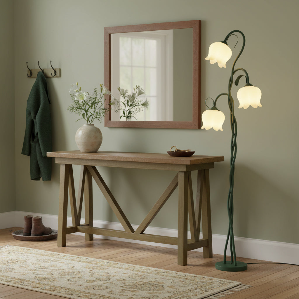 Twist Tulip - Modern Floor Lamp with Customizable Design for Living Room