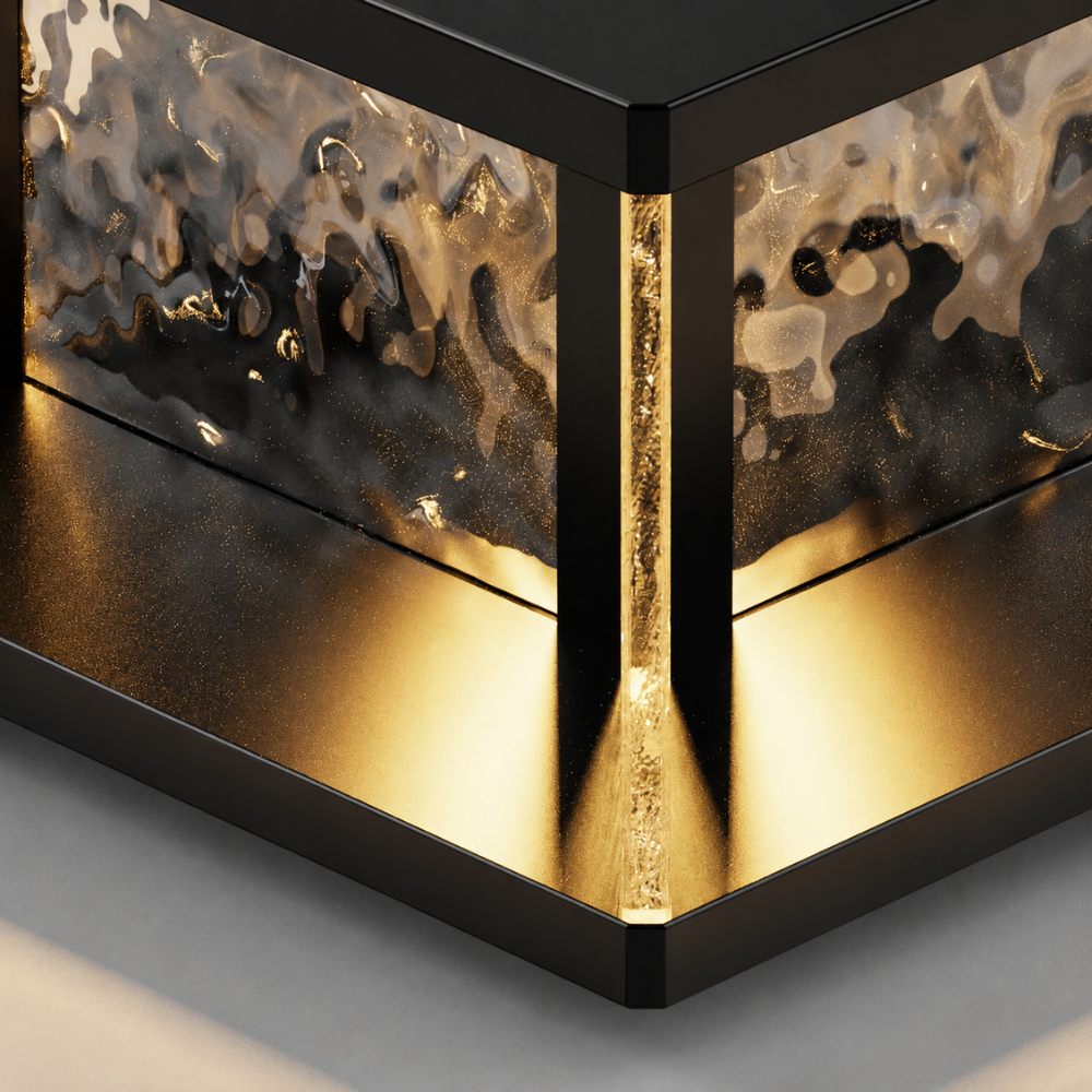 Modern Outdoor Pillar Light - Waterproof Aluminum Pillar Lamp for Pathways