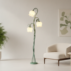 Twist Tulip - Modern Floor Lamp with Customizable Design for Living Room