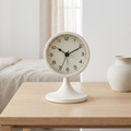 Classic Vintage Alarm Clock | Silent Quartz Movement with Backlight for Peaceful Sleep
