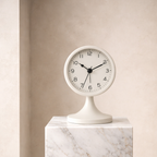 Classic Vintage Alarm Clock | Silent Quartz Movement with Backlight for Peaceful Sleep