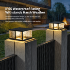 Modern Outdoor Pillar Light - Waterproof Aluminum Pillar Lamp for Pathways