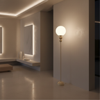 Clavora | Elegant Modern LED Floor Lamp for Living Room and Office