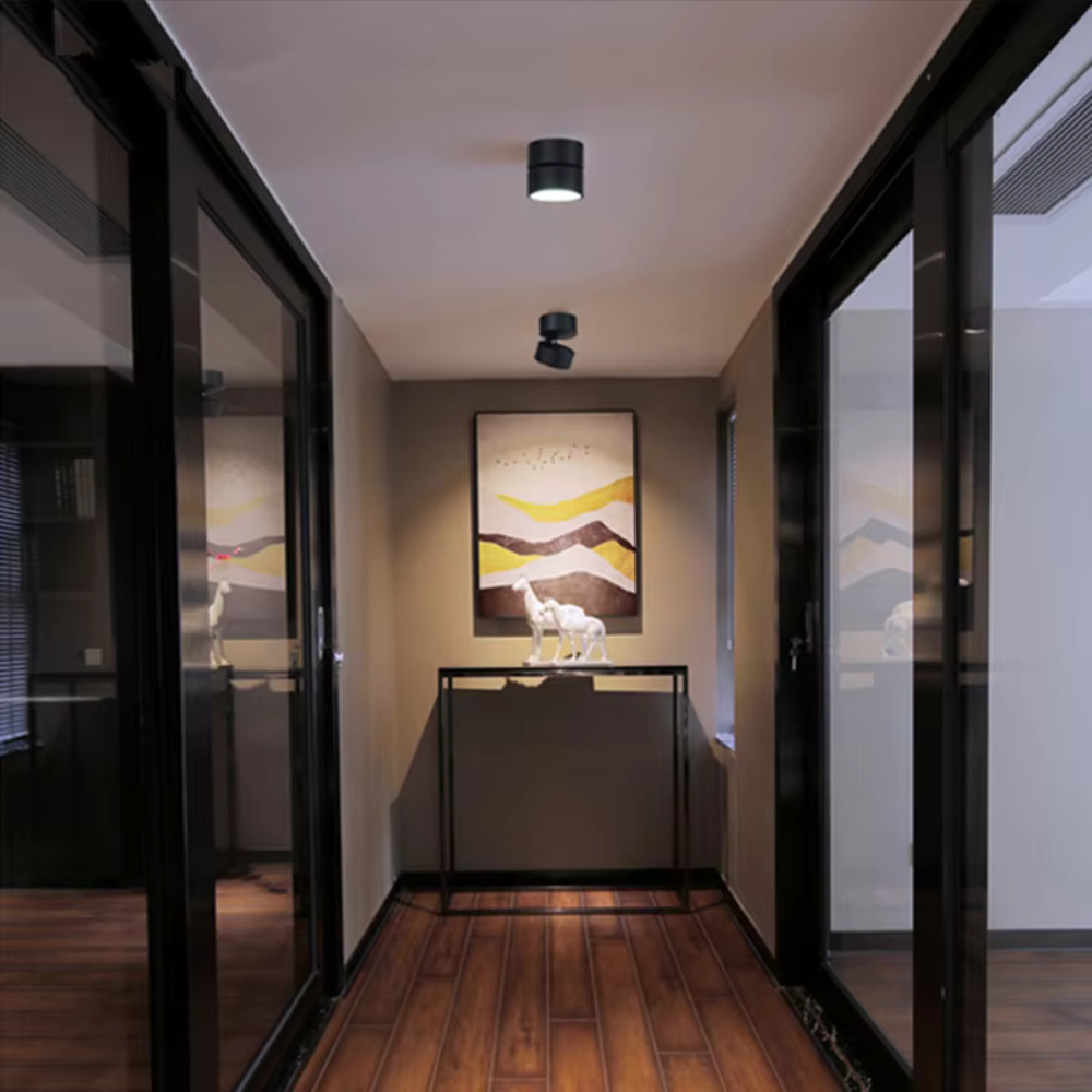 Sleek Adjustable LED Spotlight Ceiling Light for Modern Interiors