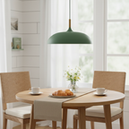 Haft Pendant Light - Scandinavian Kitchen Pendant Lighting with Wood & Iron
